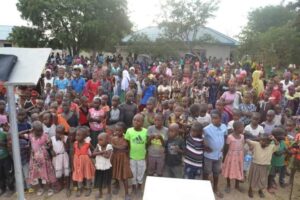Orphanage school pupils